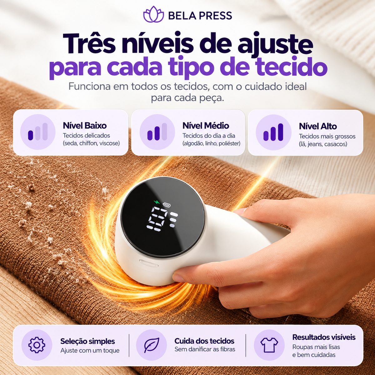 BELA PESS™ Lint Remover