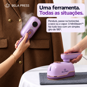BELA PRESS™ MiniSteam 2 em 1
